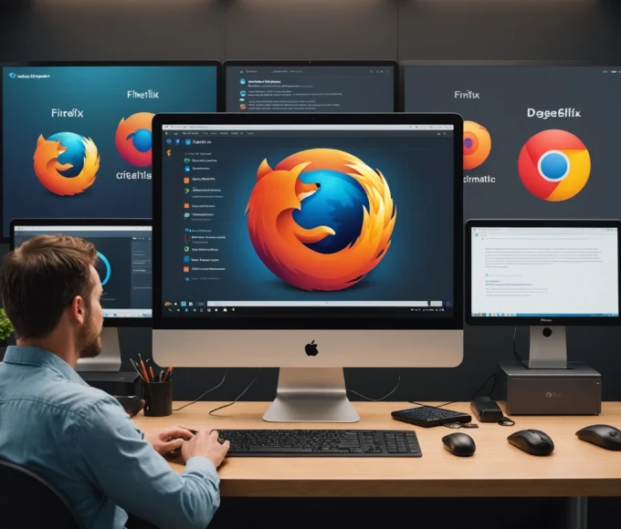 Illustration of Google Chrome browser with multiple extensions installed, highlighting data being transmitted from the browser to third-party corporations.